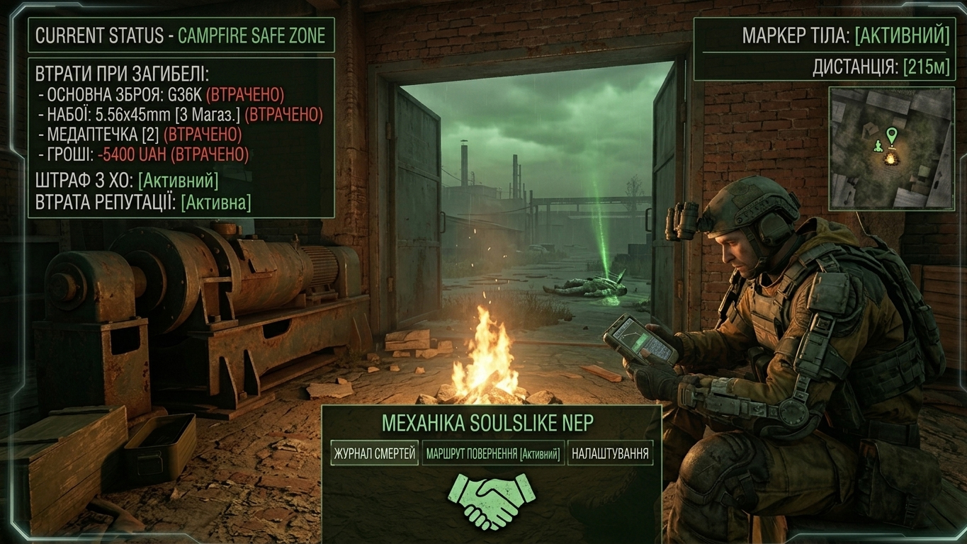 Soulslike для STALKER Anomaly